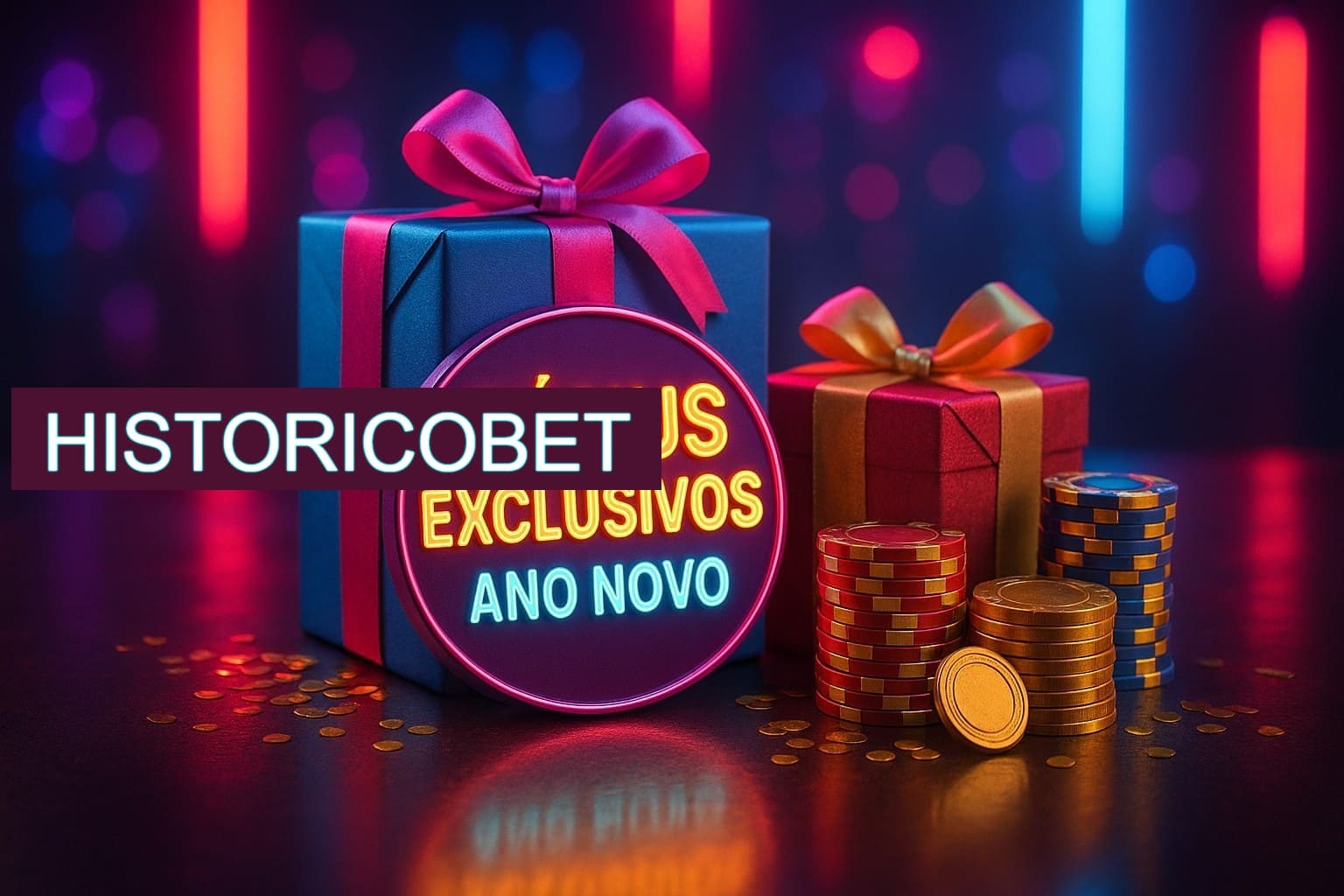 Promoções de Ano Novo no HISTORICOBET